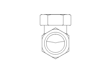 Racor roscado acodado L 28/28 St DIN2353