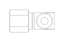 Rohrverschraubung LL 6 M10x1