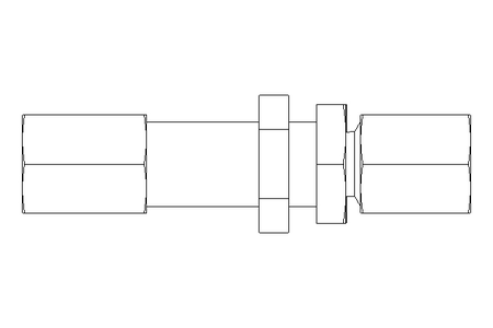 Passaparete L 6/6 MS DIN2353