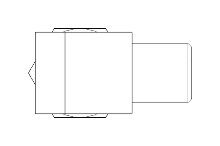 Raccord de tube LL 6 M6x1 St-Zn DIN2353