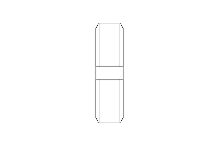 Slotted nut F DN40 1.4404 DIN11851