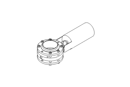 ZFA-Scheibenventil pneumatisch DN 80