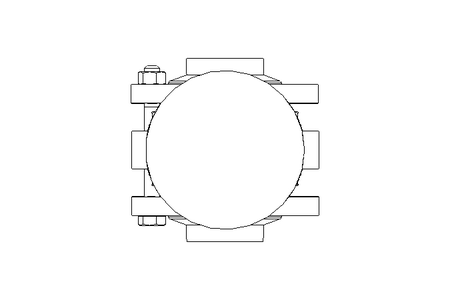 VANNE ZFA   PNEUM. DN40