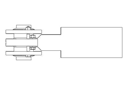 VANNE ZFA   PNEUM. DN40