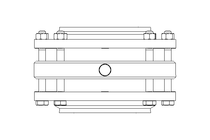 Scheibenventil DN100 pneumatisch