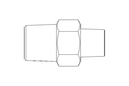 Doppelnippel R1/8-1/4 G2 63-0402