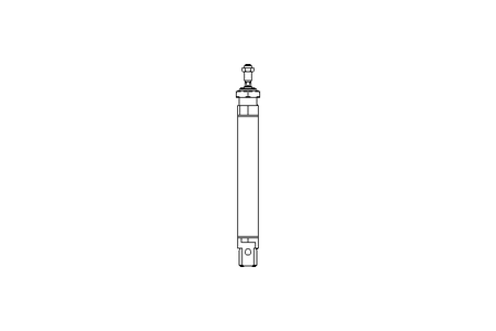 Doppelt wirkender Zylinder D16 Hub80