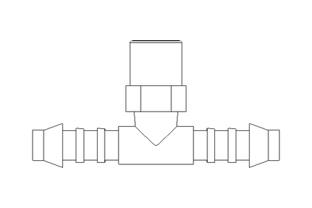 T SCREW UNION R1/4