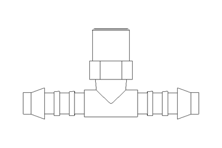 T-Einschraubstutzen R1/4