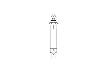 Doppelt wirkender Zylinder D25 Hub50