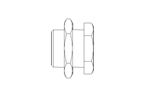 Schottverschraubung G1/8" Ms-Ni