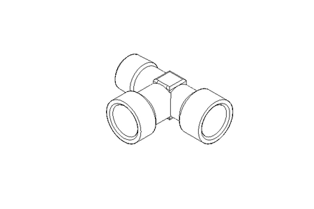 CONECTOR EN T  2070  3/8-3/8