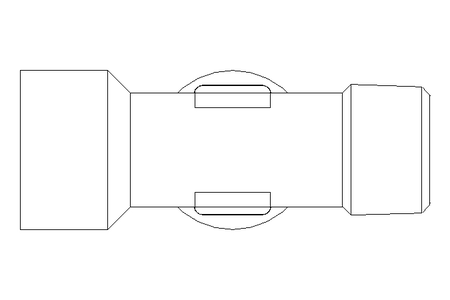 TEE CONNECTOR    2070  3/8-3/8