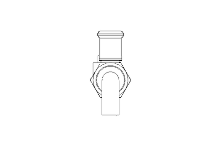 Ball valve ZG 1/2" 1.4408