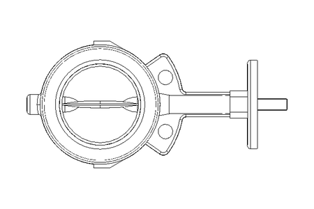 Absperrklappe DN80