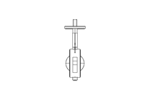 SHUTOFF VALVE  NW 80