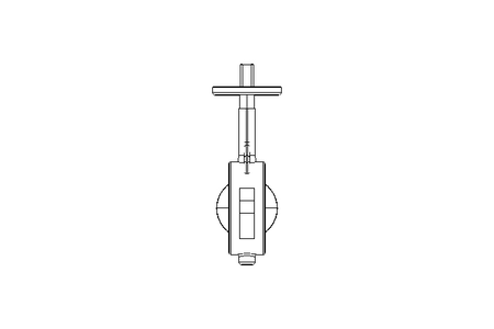 Absperrklappe DN80