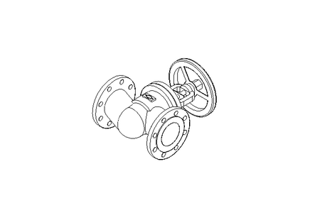 SHUT-OFF VALVE DN125 PN25/40