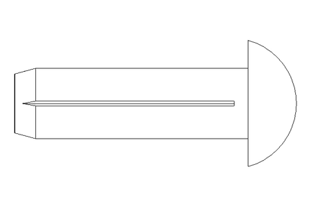 Kerbnagel ISO 8746 3x10 A2