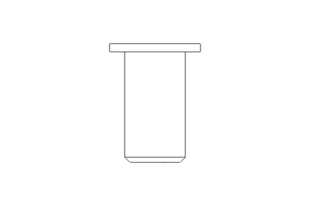 Inserto filettato cieco M4x6x11 ST