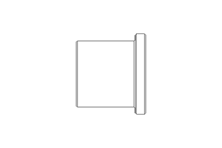 Plain bearing bush V 30x38x46x40x6