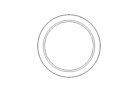 Grooved ring NHA 35x45x7.5 NBR