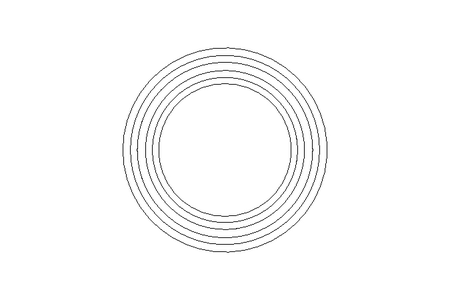 Grooved ring EMX 11.98x16.5x3.6 PTFE