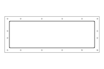 Fuelle rectangular L=810 LA= BA=