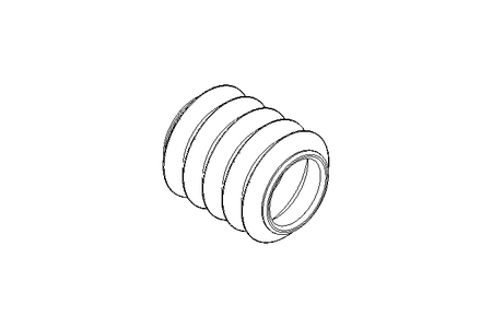 Гофрированный кожух L=12-70 d=38