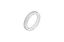 V-ring seal 55A 49x5 NBR