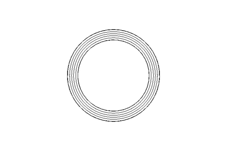 Abstreifring AM 35x45x10 NBR