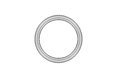 Grooved ring Z5 43x50x12 NBR