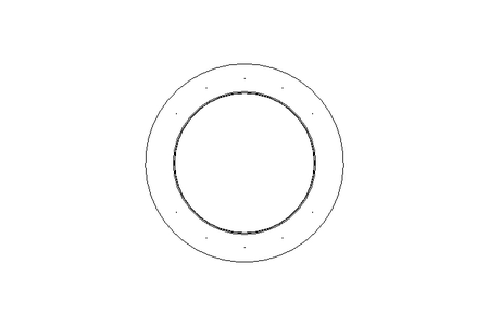 Sealing ring TVM 40x50.5x7.1 PTFE