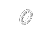 GLYD sealing ring RG 12x17.8x2.85 PTFE