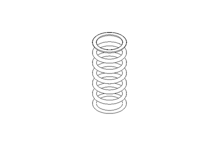 Molla di compressione D1=4,5 D2=3,5 L=10