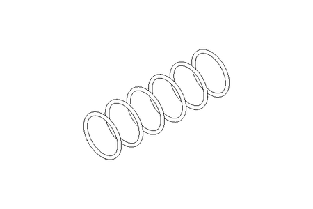 Ressort à pression D1=7,6 D2=6,6 L=23