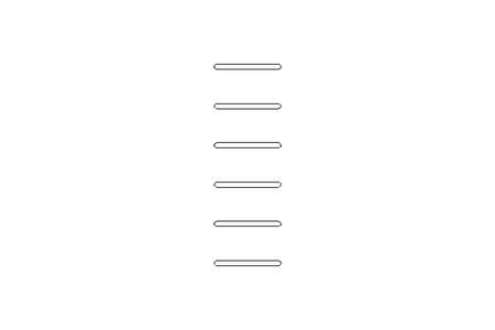 Pressure spring D1=7.6 D2=6.6 L=23 5.8N