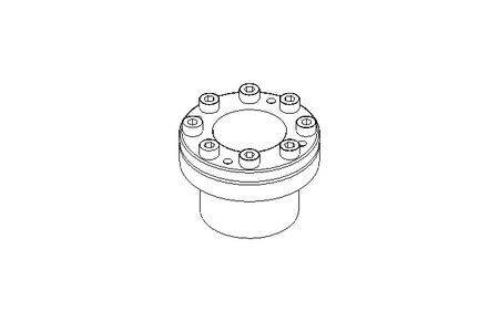 Clamping element D53 d40 1287Nm