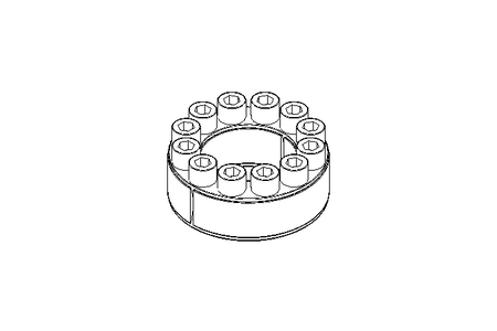 Spannsatz D75 d45 1610Nm