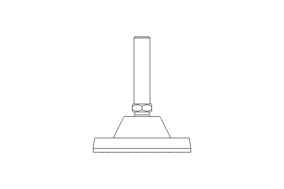 Gelenkfuss GF123-M20-143