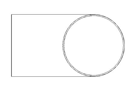 Tubo curvato 3D-90 114,3x2,0 1.4307