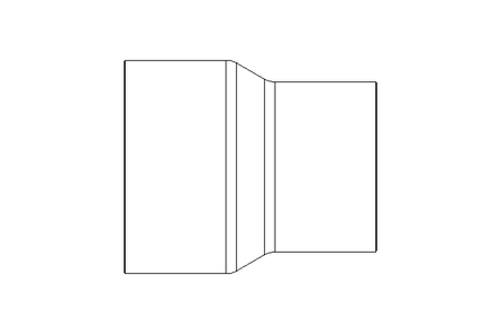 Reduzierung konzentrisch DN32/25 1.4571