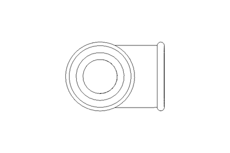 T-Stück B1 1/2" TG-Zn DIN EN 10242