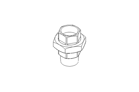 Raccord fileté U2 R 1 1/4" & Rp  1 1/4"