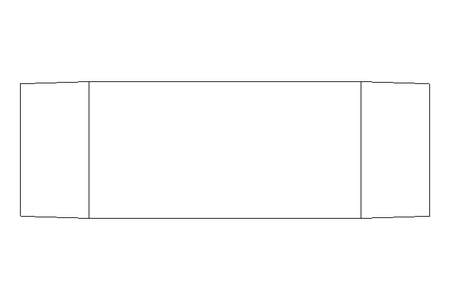 Rohrdoppelnippel R 1x100 DIN 2982 A2