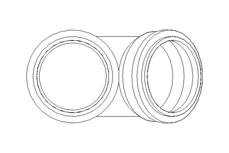 ANGLE CONNECTOR 45DEG NW100/100