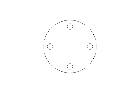 FLANGIA  DN50 PN16 A4  DIN EN 1092-1