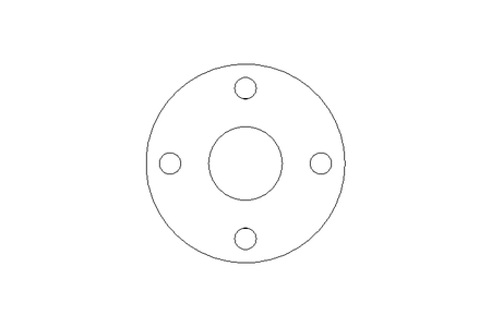 Flansch B 50 ND10 C22.8 DIN 2576