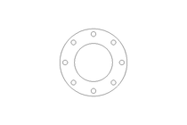 FLANGE  DN125 PN16 A2 DIN EN 1092-1