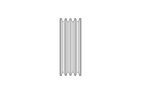 POLEA PARA CORREA TRAPEZOIDAL